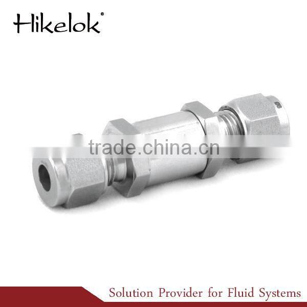 stainless steel adjustable high pressure spring loaded one way valve non return valve natural gas check valve