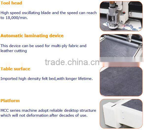 Leather Belt Computerized Cutting Machine (Sewing CAD Apparel Garment Fabric Footwear Foot Mats Luggage Furniture)