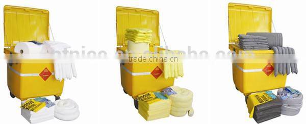 100% pp 240L Oil-Only Safety Spill Kits for environmental protect