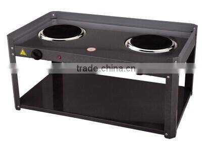 220V Electric hotplate with stand Double Stove