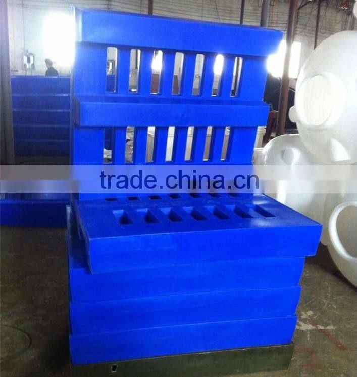 OEM&ODM LLDPE strong heavy duty plastic pallet for 6-8t