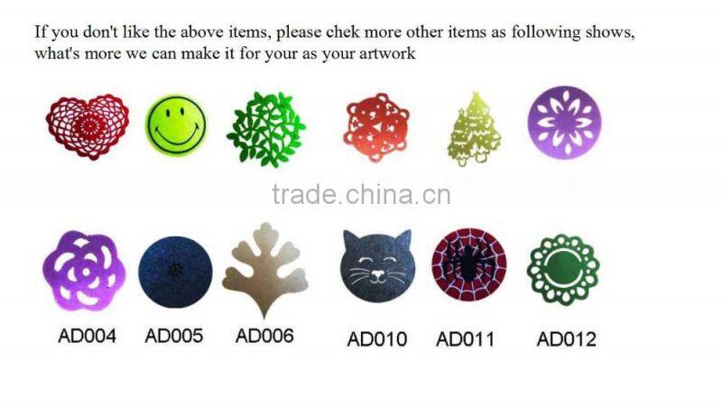 hot sales factory direct selling Felt coaster