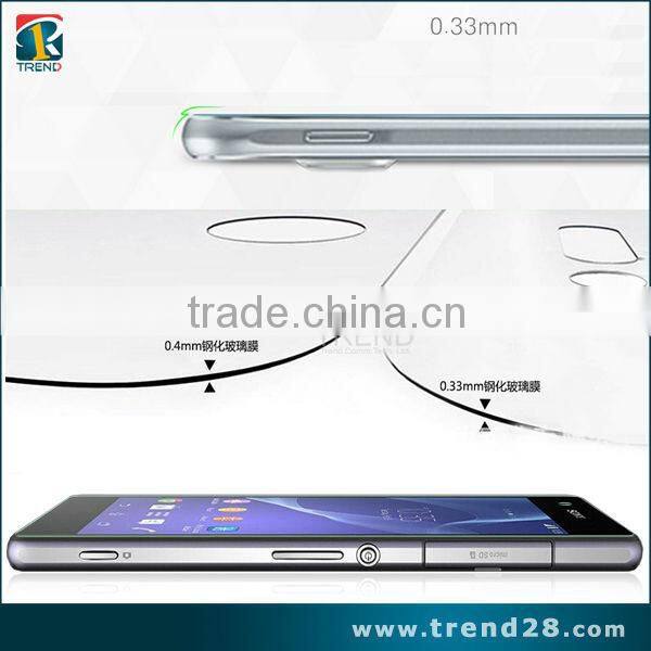 2016 hot products china suppliers tempered glass Screen Protector for Xperia Z4