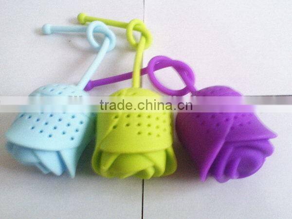 Top grade hot-sale silicone tea ball infuser wholesale