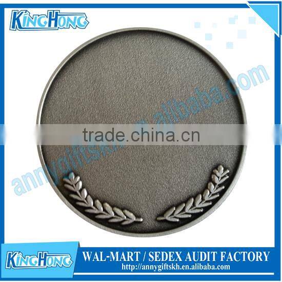 Uniform shape brass metal hard enamel sport badge