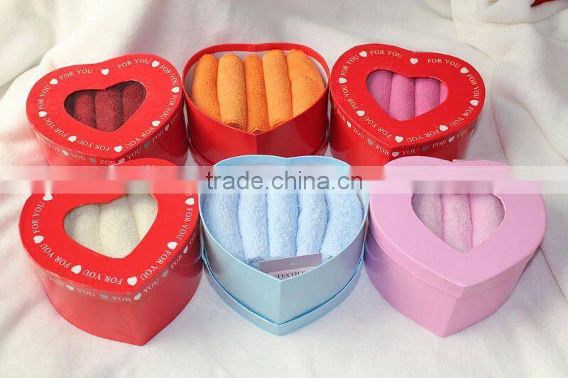 Promotional Bright Colored Mcrofiber Towel ,Kitchen towel Lovely Gift Towel With Pcking