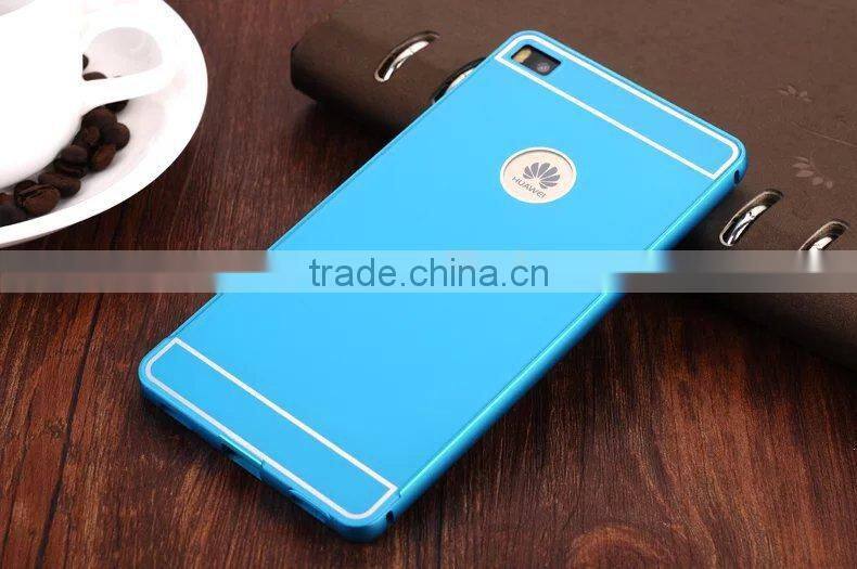 Wholesale hot selling luxury cover for huawie p8 lite air aluminum bumper case