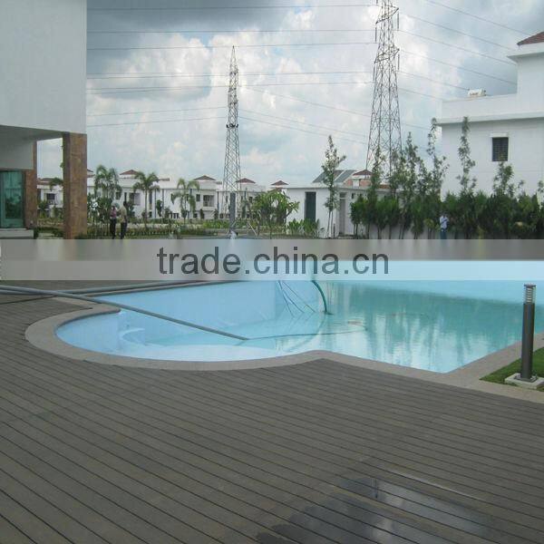 China durable wpc decking flooring