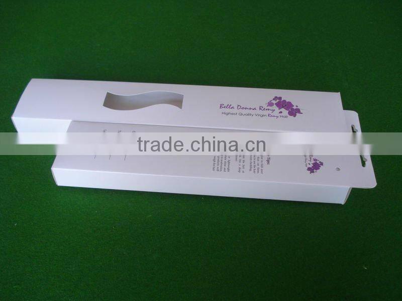 Factory price customized hair extension packing box