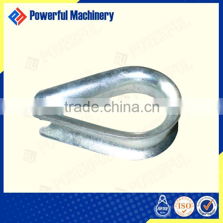 Heavy Duty British Standard DIN6899B Wire Rope Thimble for Lifting