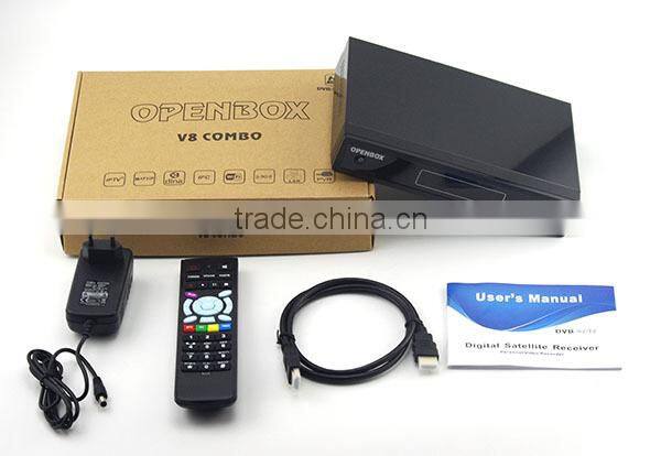 Promotional Satellite TV wifi adapter DVB-S/S2 DVB-T/T2 HD set top box Support Porn Youtube IPTV Cccam GPRS 3G USB WIFI