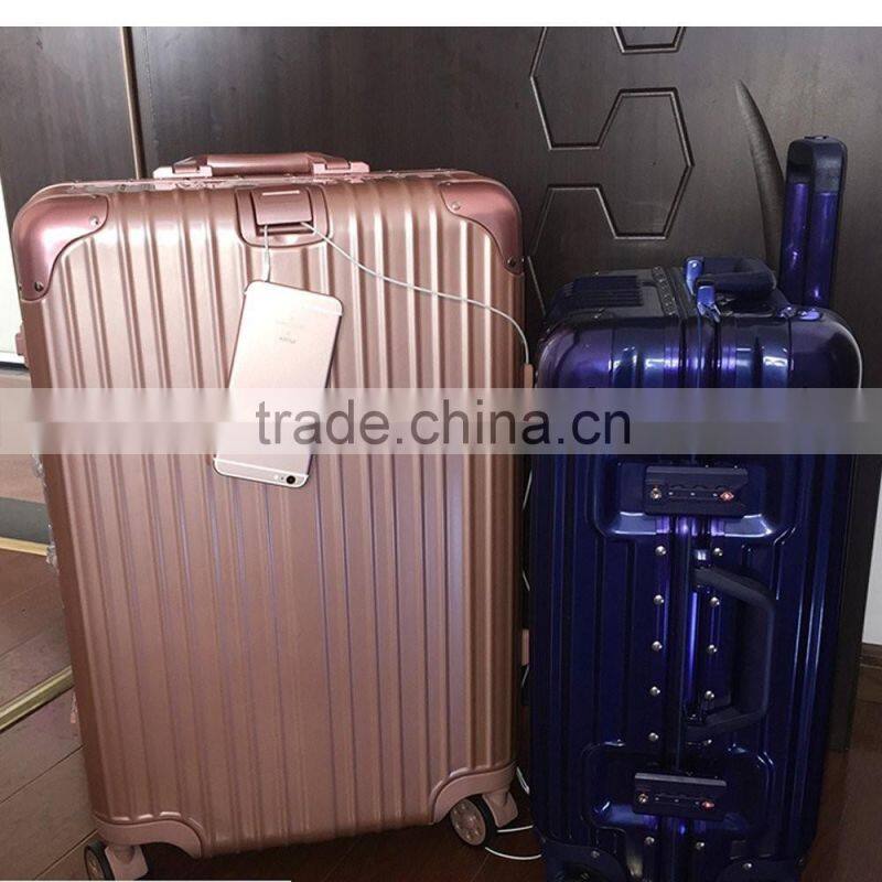 High Quality Fashion Trolley Luggage Sets 20" 24" 28" ABS PC Suitcase