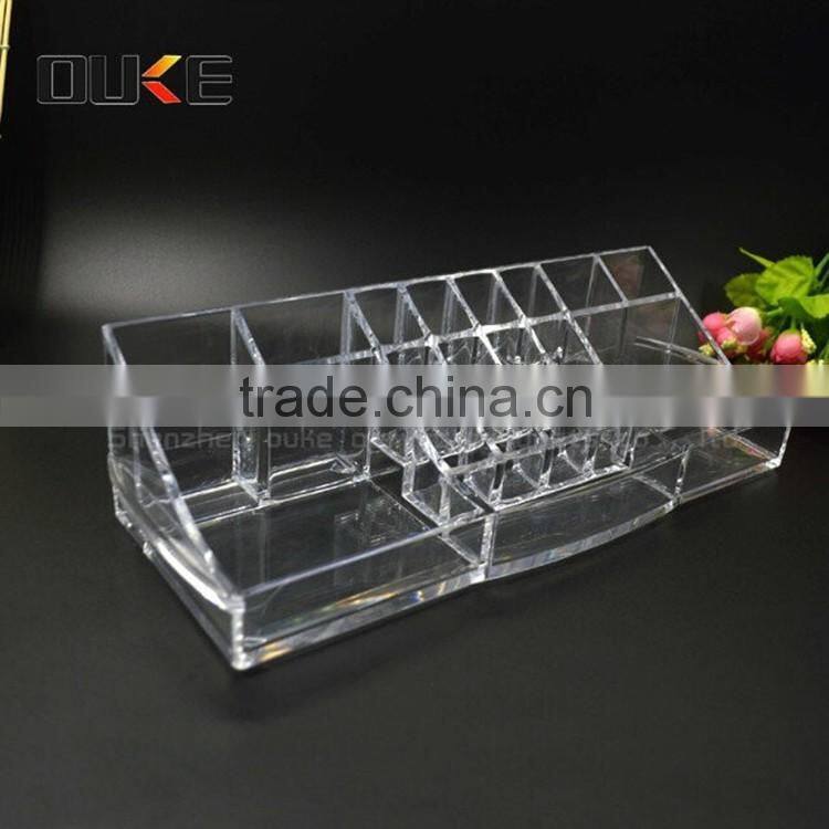 new products high clear acrylic plexiglass acrylic cosmetic display box wholesale