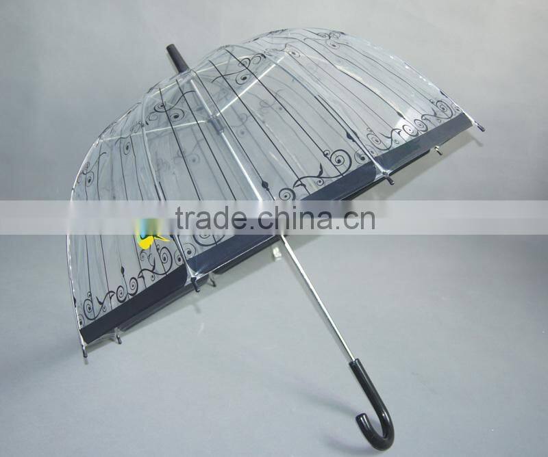 Wholesale cheap fashion transparent umbrella kids
