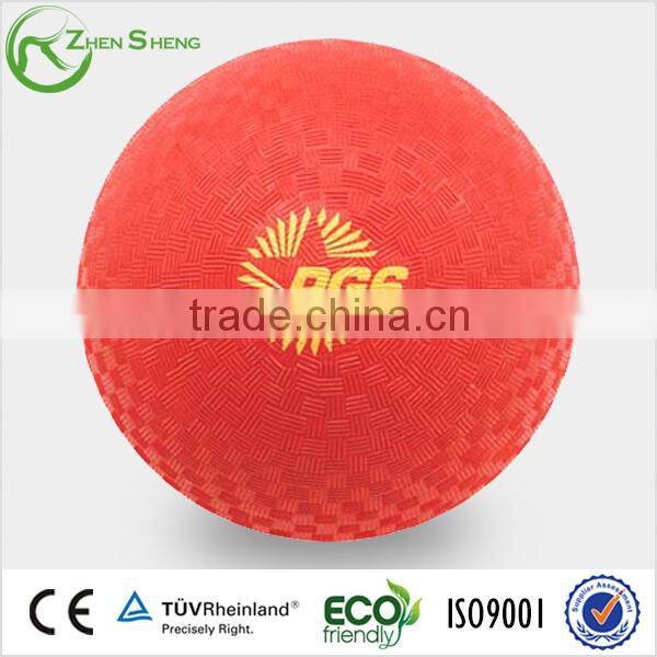 ZHENSHENG Promo Rubber Playground Balls with Custom Logo