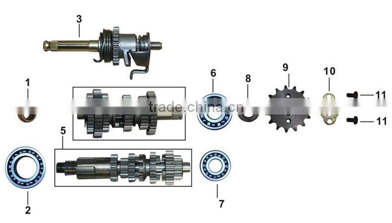 High quality cheap bearing oil seal bolt for FT180