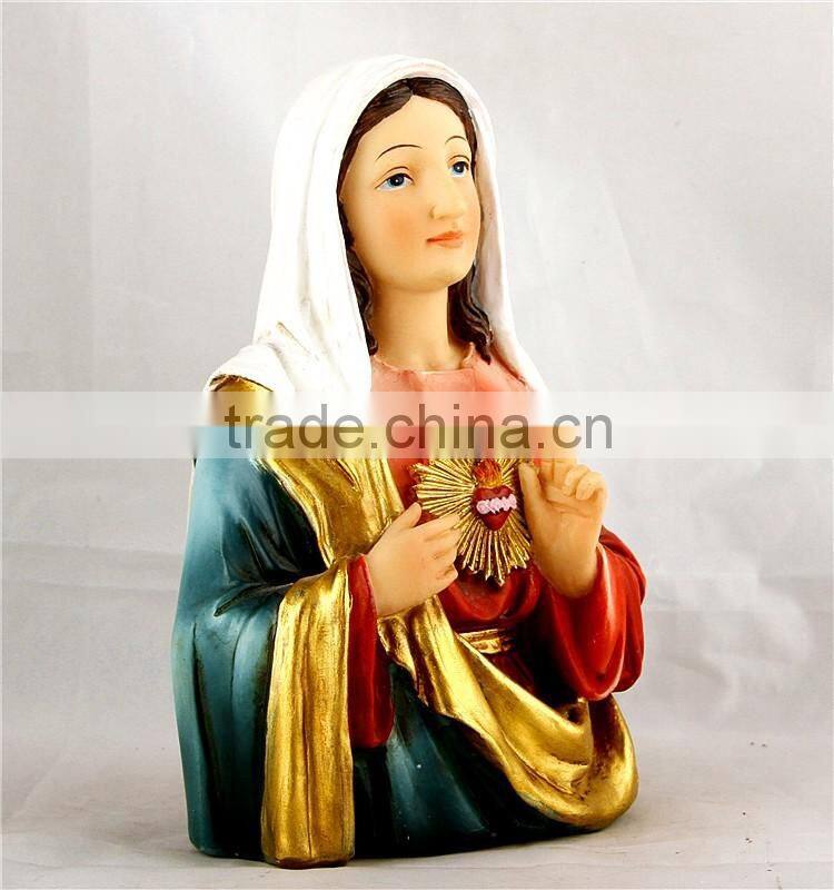 Home decoration mary bust