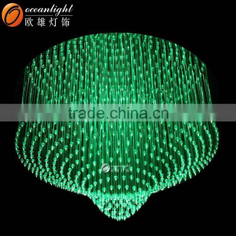 2014 hot sale crystal fiber optic lighting for Restaurant decoration