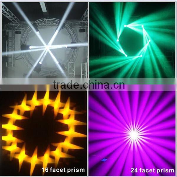 Hot XPRO-5R 200W touch screen 16 ch 8 prism sharpy moving head 5r beam light