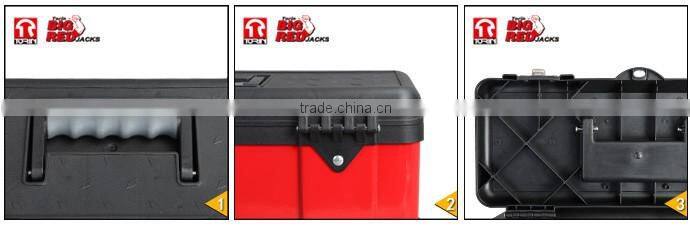TRJF-3015N 18.5 inch plastic steel tool box light-weighted strong,easy carrying