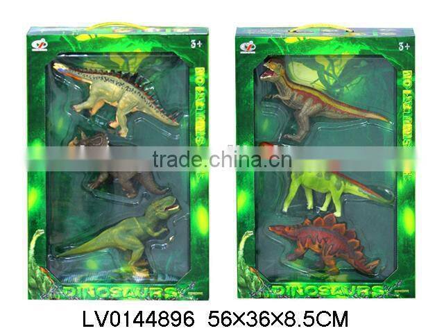 LV0144897 Wholesale plastic animal toy set for kids simulation dinosaur