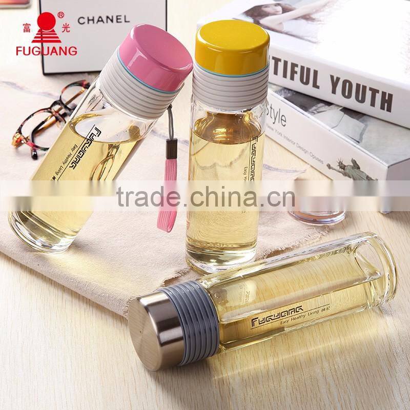 2016 Wholesale Student School Juice Glass Water Bottles Bulk