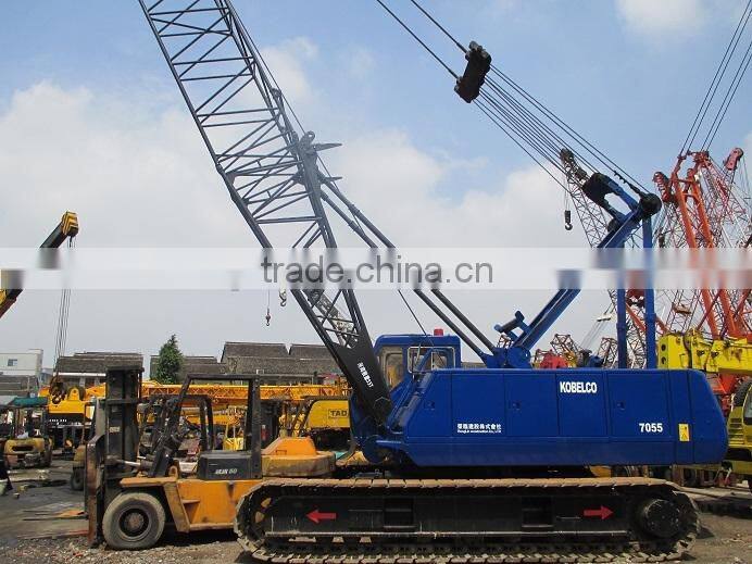 Kobelco crawler crane 50 ton for sale , kobelco crane