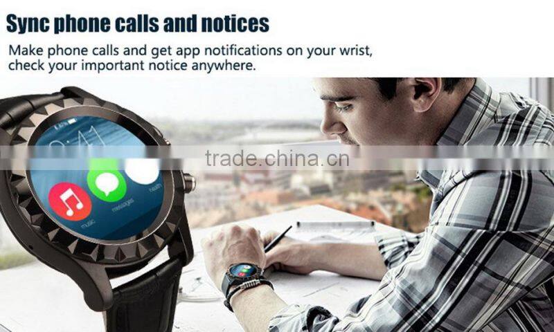 NO.1 S2 IP67 Bluetooth Smart Watch MTK6260 1.33 IPS smart watch perfect compatible with IOS&andriod system for android phone