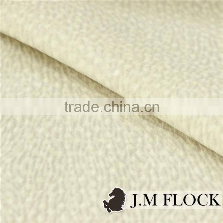 wholesale colorful flock knit fabric / short pile flocking fabric / plain flocking fabric