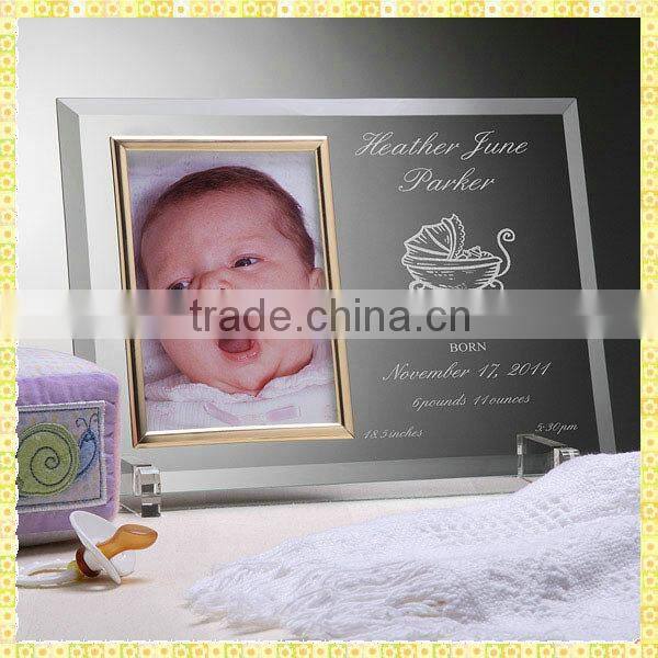 Cheap Photo Frame Glass Coaster For Couple Souvenirs Gifts