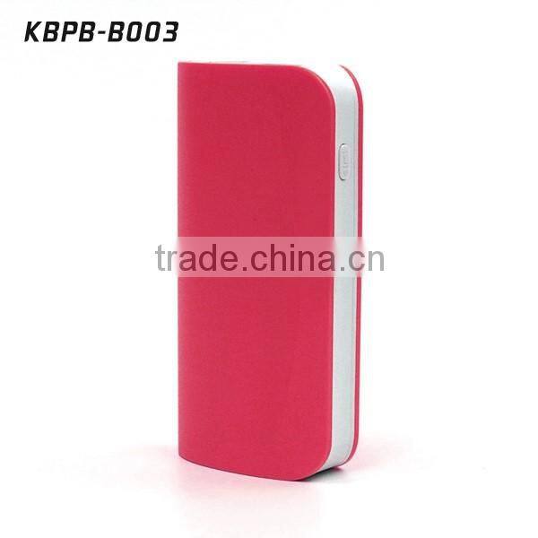 2016 Promotional LED torch light 5200mAh power bank for smartphone