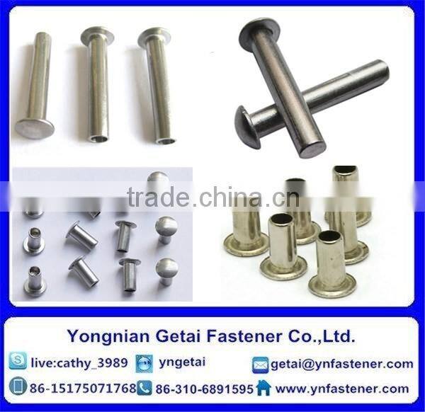 Hot Dip Galvanized Rivets with Button Head