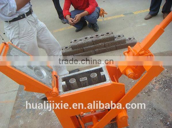 Huali brand QMR2-40 Best Quality Manual Clay Brick Making Machine Iran Product Brick Making Machine Price
