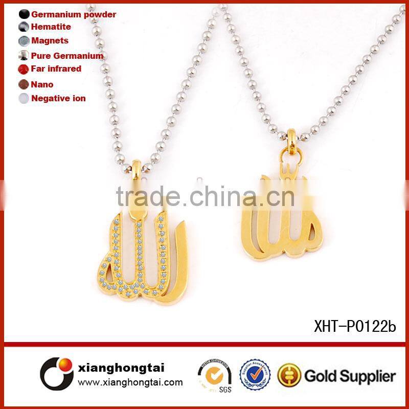 Scalar Energy Custom Stainless Steel jewelry logo tags