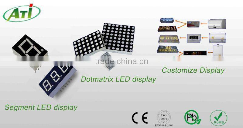 2.3inch elevator dot matrix led display factory price best selling, promotional item with 3 years guarantee