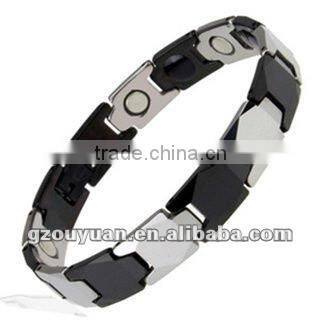 Western style high quality polished beautiful tungsten bracelet