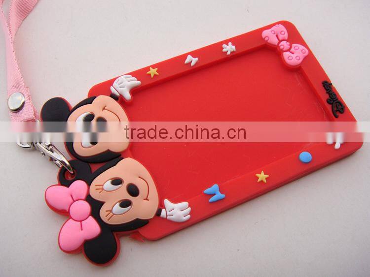 2015 Hot selling new product pvc id card holder working, pvc business card holder