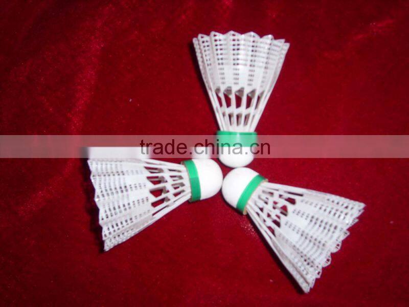 EVA Head Material and NYLON Feather Material shuttlecock