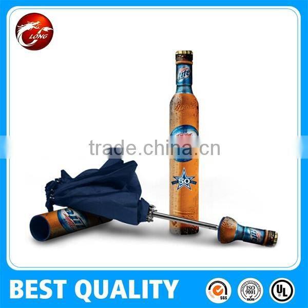 Creative Three Folding Bottle Shape Umbrella