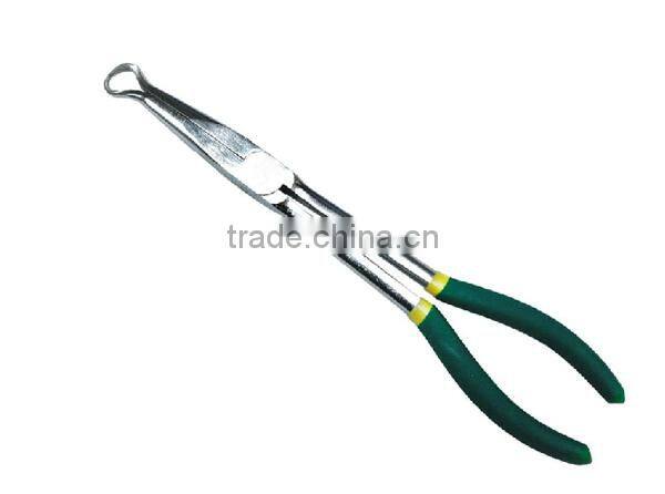 Machine or automobile use 11-Inch long pointed nose pliers