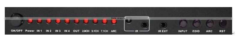 Hot sale 3 by 1 HDMI Switcher with ARC, HDMI 1.4