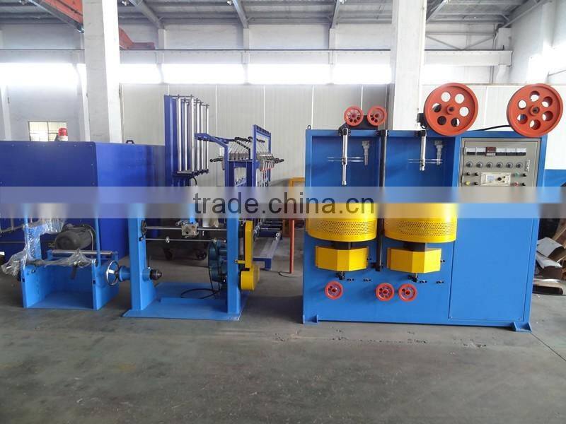 JCJX- 500-800 PLC Date Cable Polyester Double Layer Taping Machine