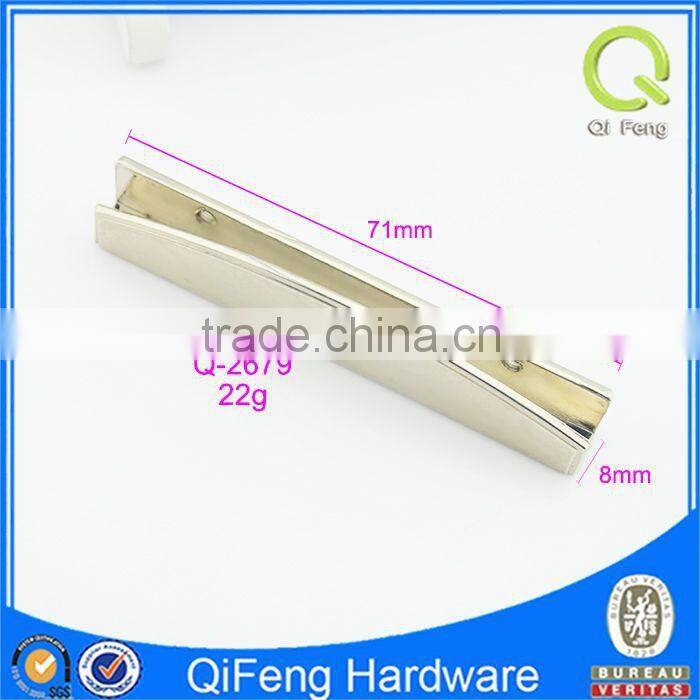 Q-2679 bag handle light gold fashion hardware for bag ornament