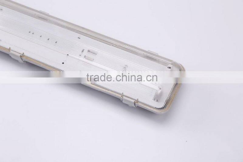 Office LED Lighting 4ft tri-proof T8 twins Fluorescent Batten Fitting