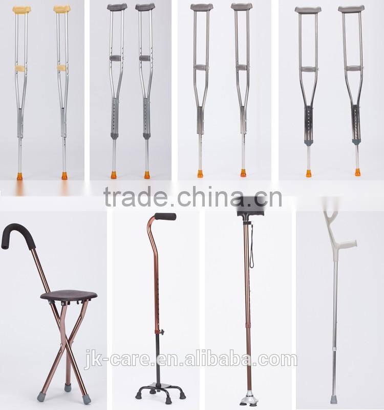 Stable disabled walking support canes lightweight walking stick with chair