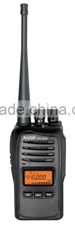 TH-446 PMR446 two way radio with 3 keypad