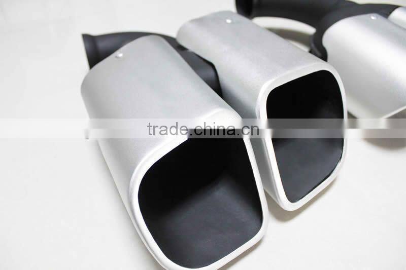 Exhaust pipe for Porsche Cayenne accessories 14 +auto parts Muffler Tips