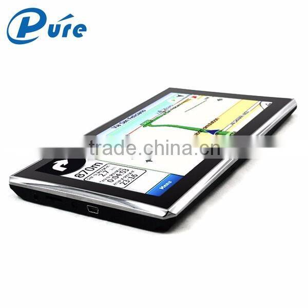 Microsoft Windows CE.NET 6.0 Operation System Portable Car GPS Navigator with 128MB DDR 4GB Flash Memory and free maps