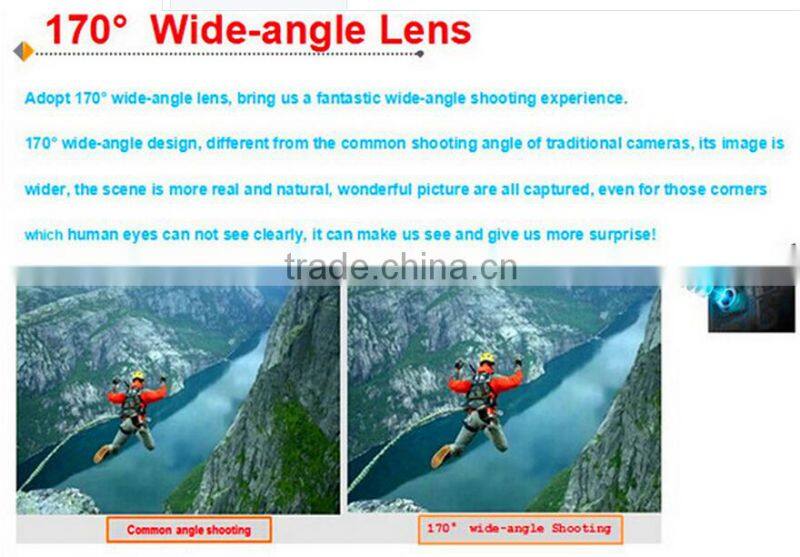 HD 1080P Wifi Action Camera Diving 30M Waterproof Extreme Cam G-Senor Sport DV Helmet Camera Sports Camera