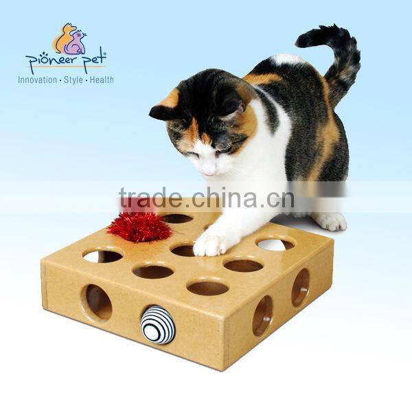 Cat exercise toys- wooden material